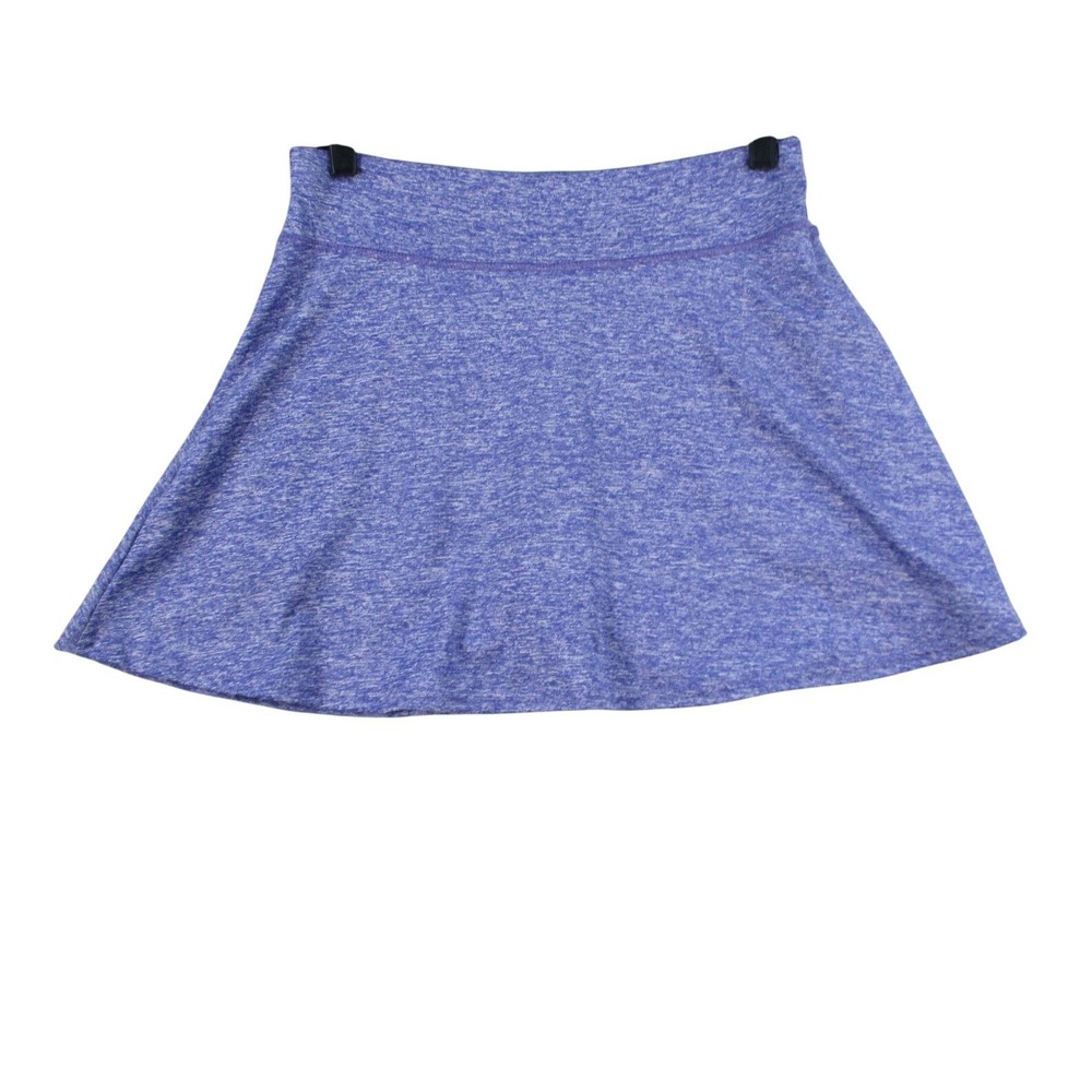 Athletic Purple Heather Space Dye Active Skort Tennis Golf‎ Skirt Women Size M